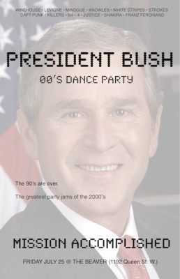 Pres Bush internet
